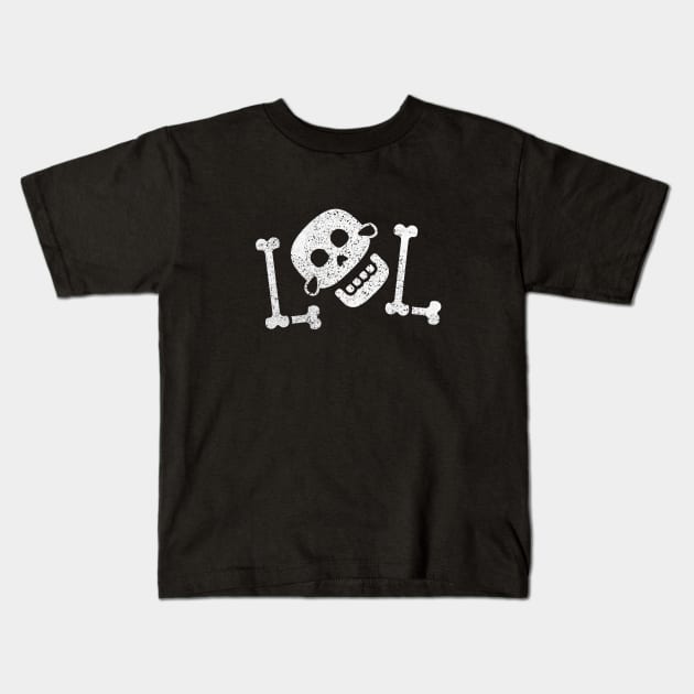 LOL I'M DYING Kids T-Shirt by rossawesome